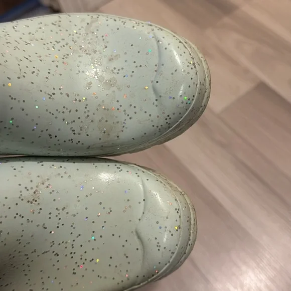 Hunter teal boots 4 girl - Picture 7 of 8